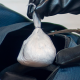 Ein Rucksack, in dem Drogen gefunden werden.